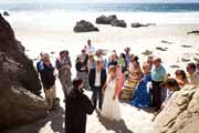 Garrapata State Beach wedding in Big Sur, California.
