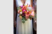 A Big Sur bridal bouquet by Kate Healey.