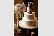 A Big Sur Bakery wedding cake.
