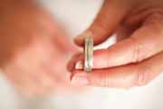 A Todd Reed wedding ring.