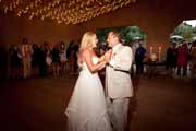 A wedding reception dance in Holman Ranch barn in Carmel Valley.