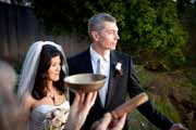 Wedding bell ceremony.