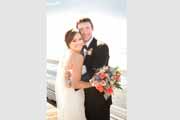 Newlyweds in Pebble Beach.